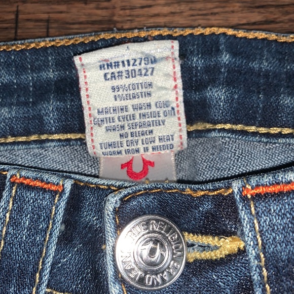 True Religion Flap Pocket Slim Straight Jeans - Picture 5 of 8